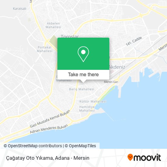 Çağatay Oto Yıkama map