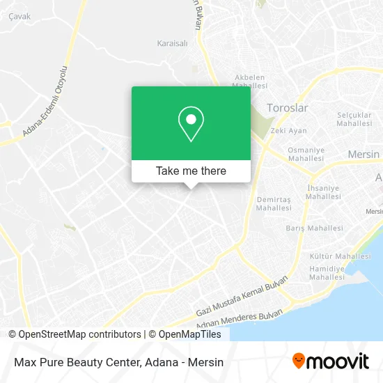 Max Pure Beauty Center map