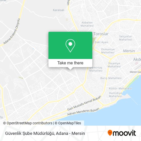 Güvenlik Şube Müdürlüğü map