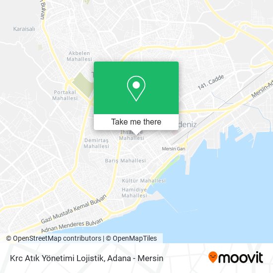 Krc Atık Yönetimi Lojistik map