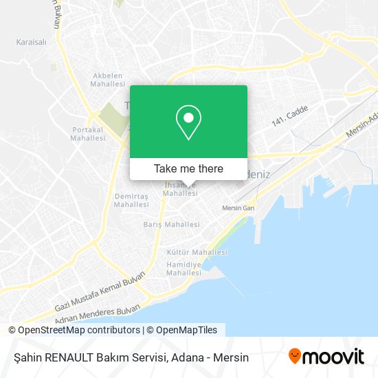 Şahin RENAULT Bakım Servisi map