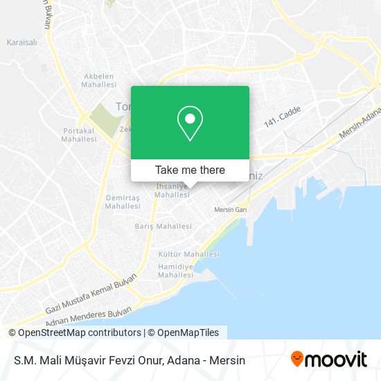 S.M. Mali Müşavir Fevzi Onur map