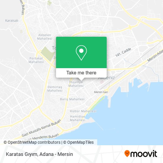 Karatas Gıyım map
