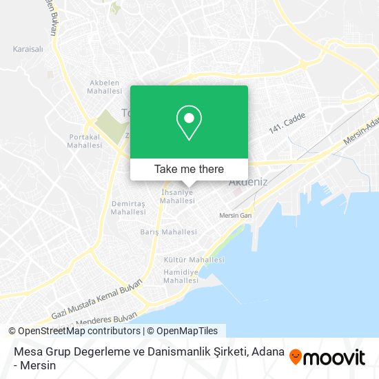 Mesa Grup Degerleme ve Danismanlik Şirketi map