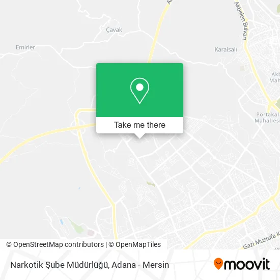 Narkotik Şube Müdürlüğü map