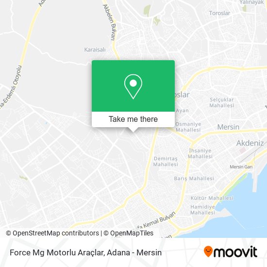 Force Mg Motorlu Araçlar map