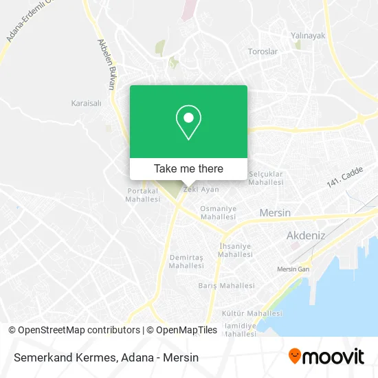 Semerkand Kermes map