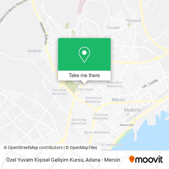 Özel Yuvam Kişisel Gelişim Kursu map