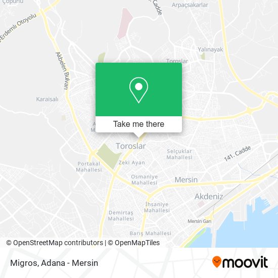 Migros map