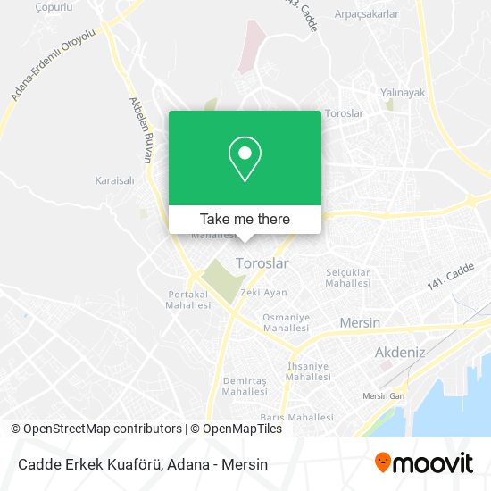 Cadde Erkek Kuaförü map