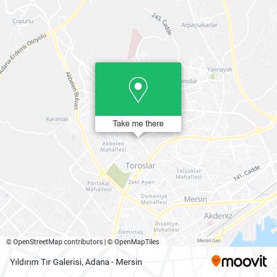 Yıldırım Tır Galerisi map