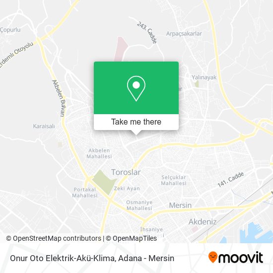 Onur Oto Elektrik-Akü-Klima map