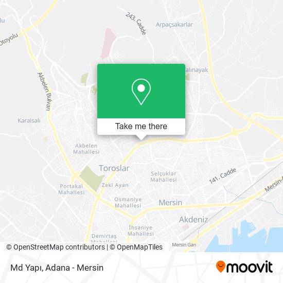 Md Yapı map