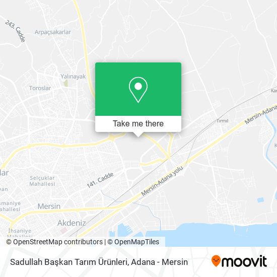 Sadullah Başkan Tarım Ürünleri map