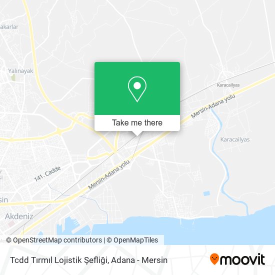 Tcdd Tırmıl Lojistik Şefliği map