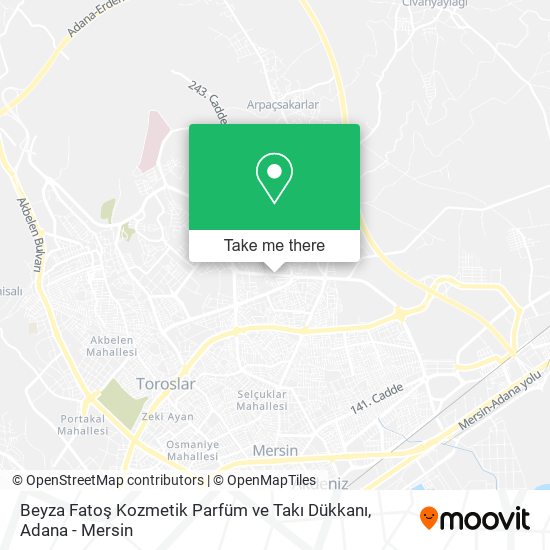 Beyza Fatoş Kozmetik Parfüm ve Takı Dükkanı map