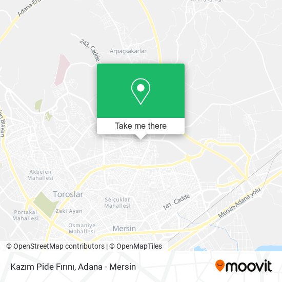 Kazım Pide Fırını map