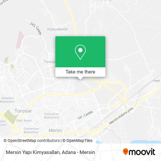 Mersin Yapı Kimyasalları map