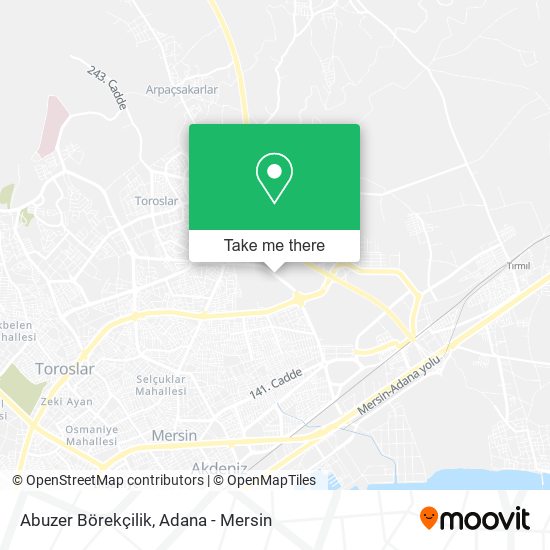 Abuzer Börekçilik map