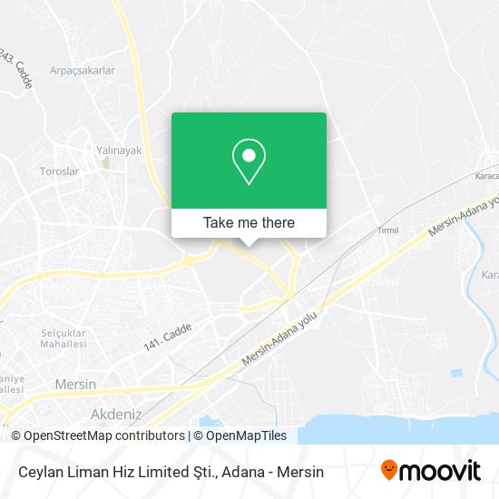 Ceylan Liman Hiz Limited Şti. map