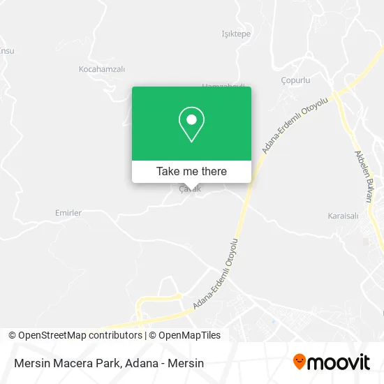 Mersin Macera Park map