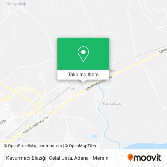 Kavurmacı Elazığlı Celal Usta map