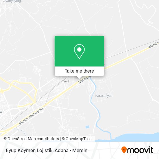 Eyüp Köymen Lojistik map