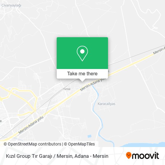 Kızıl Group Tır Garajı / Mersin map