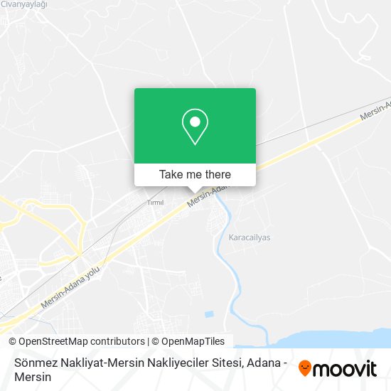 Sönmez Nakliyat-Mersin Nakliyeciler Sitesi map