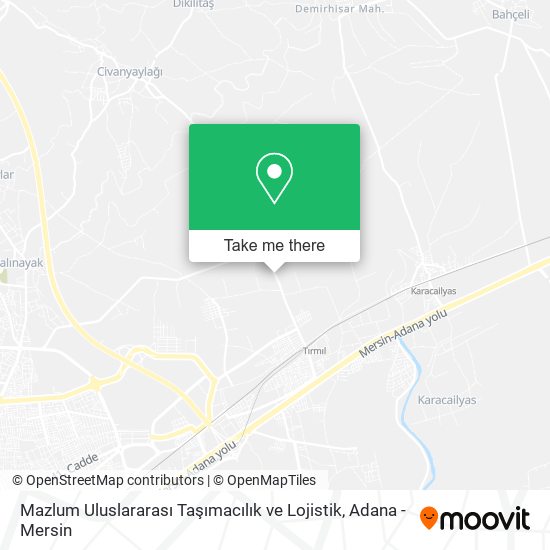 Mazlum Uluslararası Taşımacılık ve Lojistik map