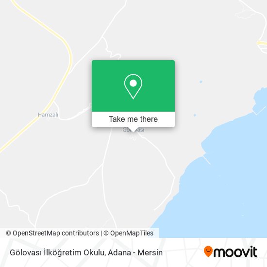 Gölovası İlköğretim Okulu map