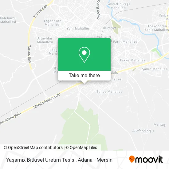 Yaşamix Bitkisel Uretim Tesisi map
