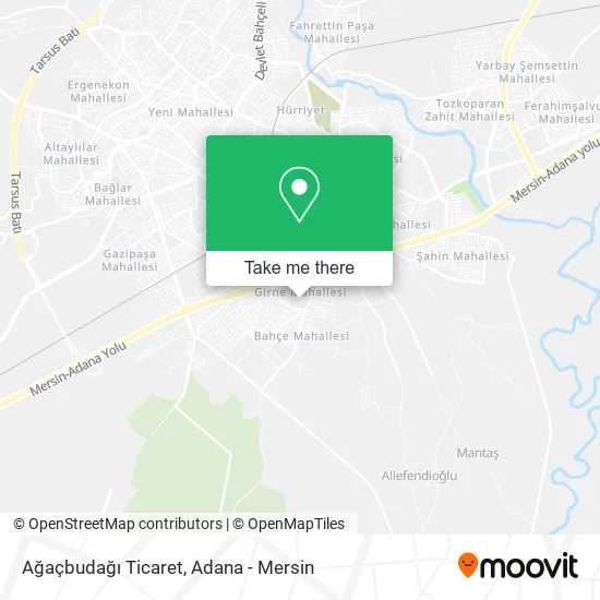 Ağaçbudağı Ticaret map