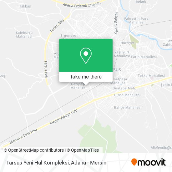 Tarsus Yeni Hal Kompleksi map