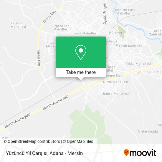 Yüzüncü Yıl Çarşısı map