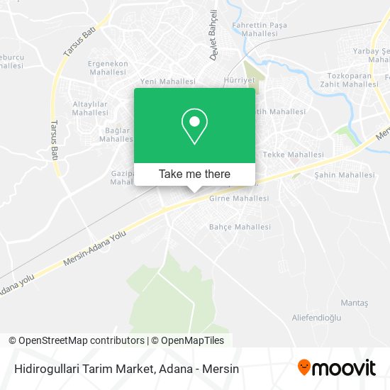 Hidirogullari Tarim Market map