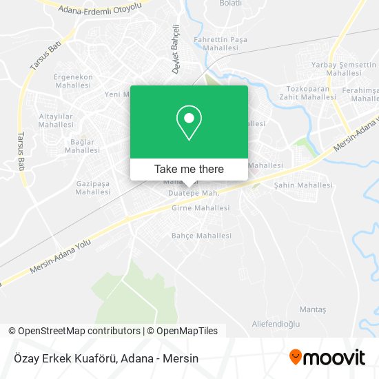 Özay Erkek Kuaförü map