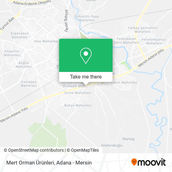Mert Orman Ürünleri map