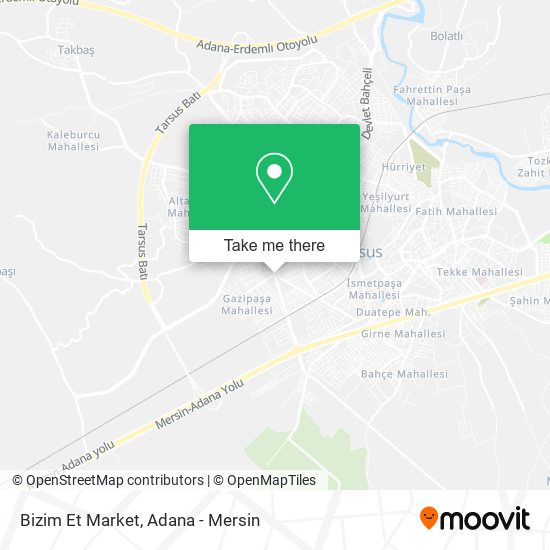 Bizim Et Market map