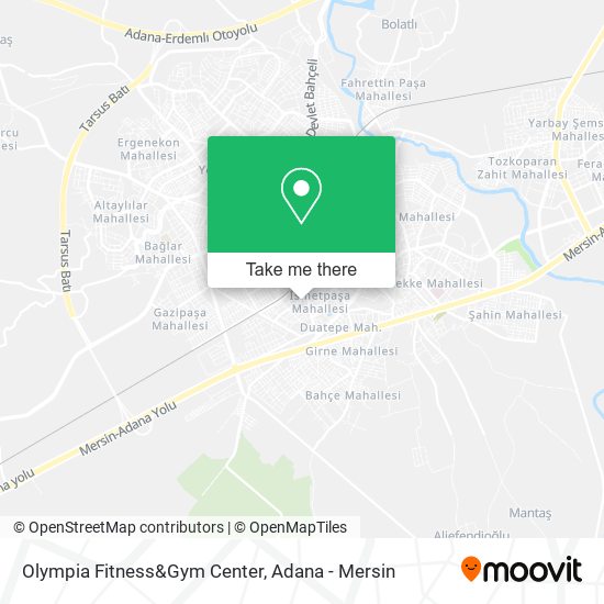Olympia Fitness&Gym Center map