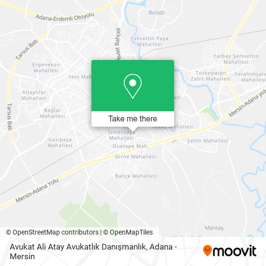 Avukat Ali Atay Avukatlık Danışmanlık map