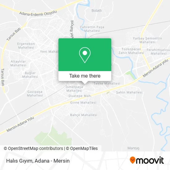 Halıs Gıyım map