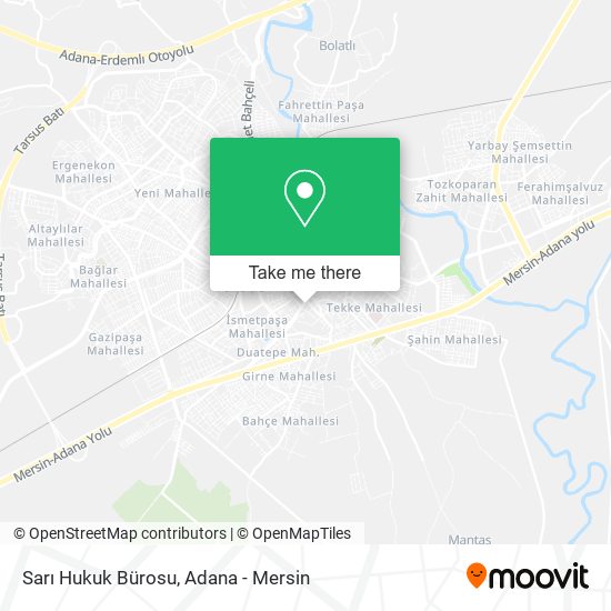 Sarı Hukuk Bürosu map