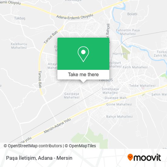 Paşa İletişim map