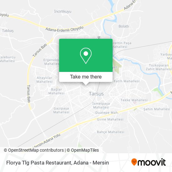 Florya Tlg Pasta Restaurant map