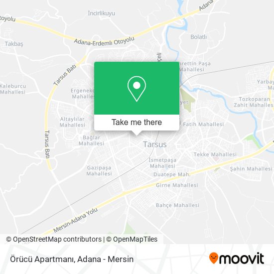 Örücü Apartmanı map