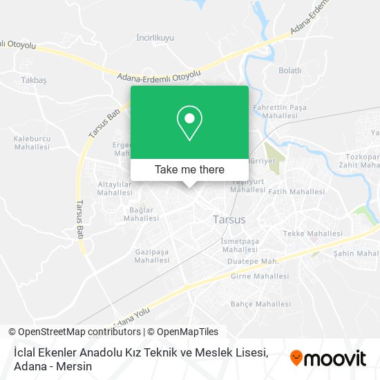 İclal Ekenler Anadolu Kız Teknik ve Meslek Lisesi map