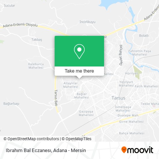 Ibrahım Bal Eczanesı map