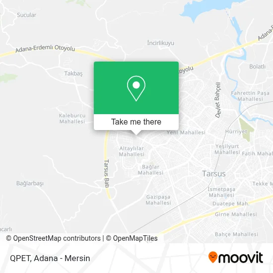 QPET map