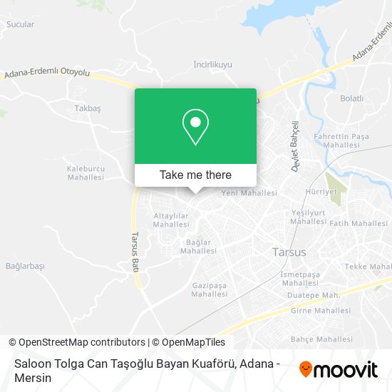 Saloon Tolga Can Taşoğlu Bayan Kuaförü map